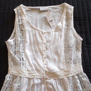 Women's Coverup with Lace Accents Size XS NEW